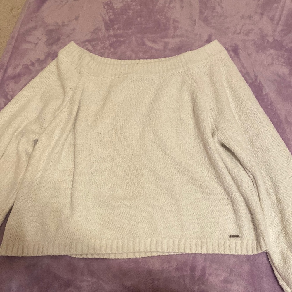 Hollister Off The Shoulder Sweater